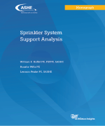 Sprinkler System Support Analysis(cover)
