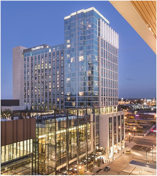 Hotel image. Photo credit: HKS, Inc. | Blake Marvin