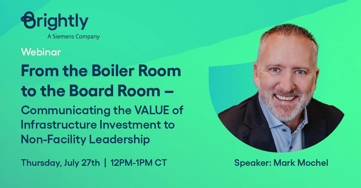 From The Boiler Room To The Board Room Communicating The VALUE Of from-the-boiler-room-to-the-board-room-communicating-the-value-of