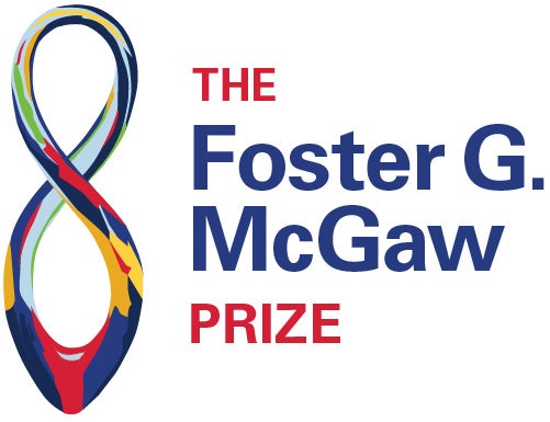 The Foster G. McGaw Prize logo.