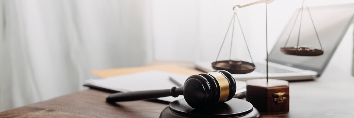 Gavel stock image