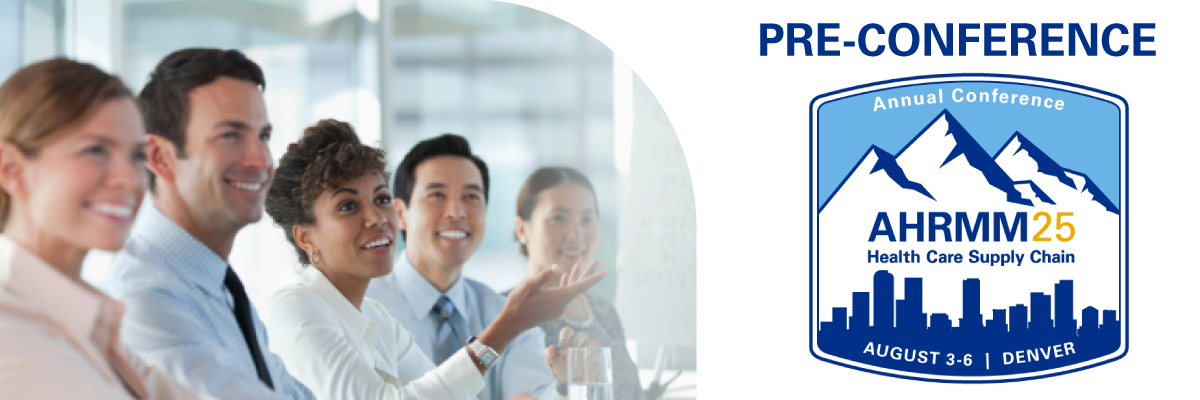 AHRMM25 Pre-conference banner