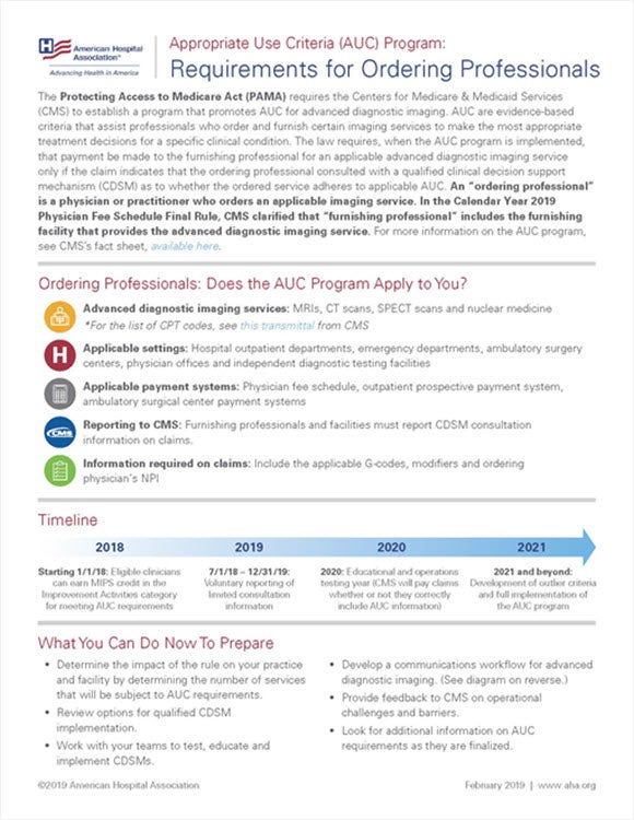 appropriate use criteria auc program requirements for bcbs my chart