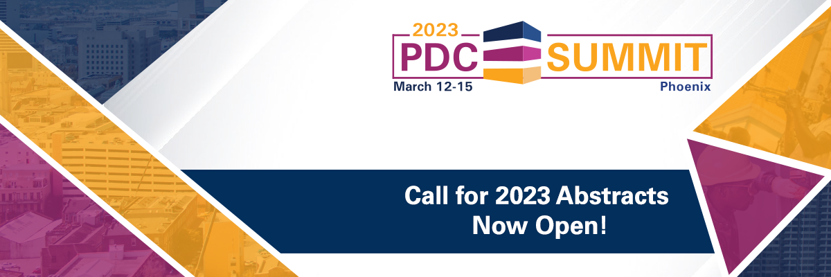 2023 PDC Summit Call for Abstracts Now Open