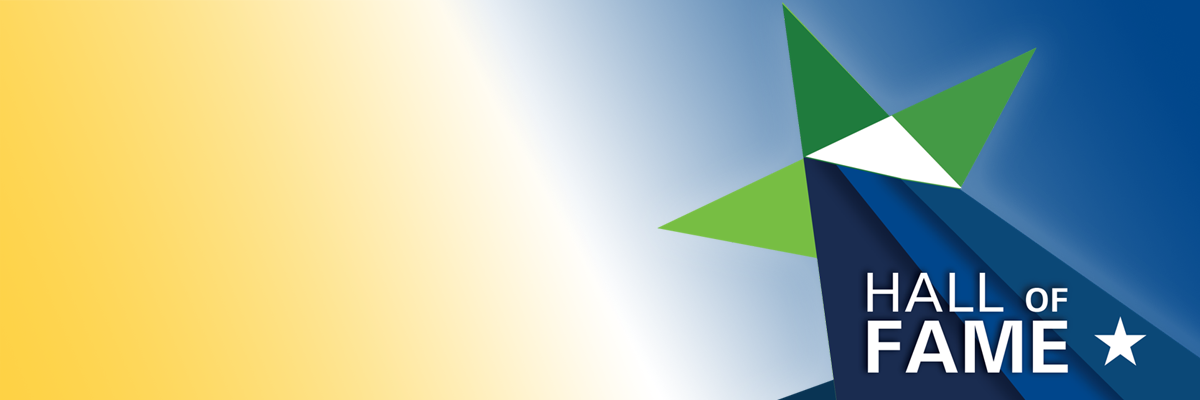Hall of Fame awards banner 