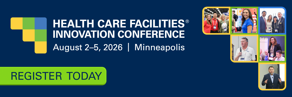 ASHE's Health Care Facilities Innovation Conference | August 2-5, 2026 | Minneapolis