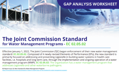 Screenshot of Water Management Gap Analysis pdf